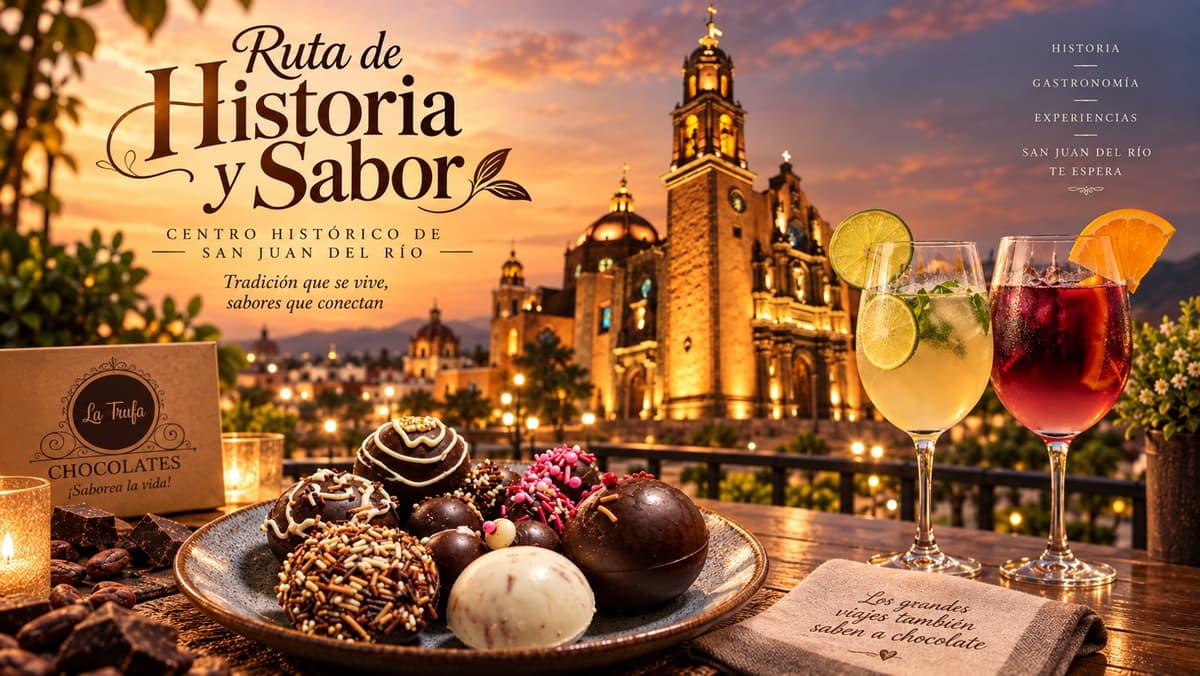 Iglesia y chocolates
